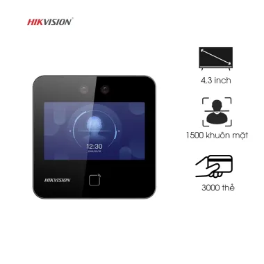  Máy chấm công khuôn mặt Hikvision SH-K1T9343MWX