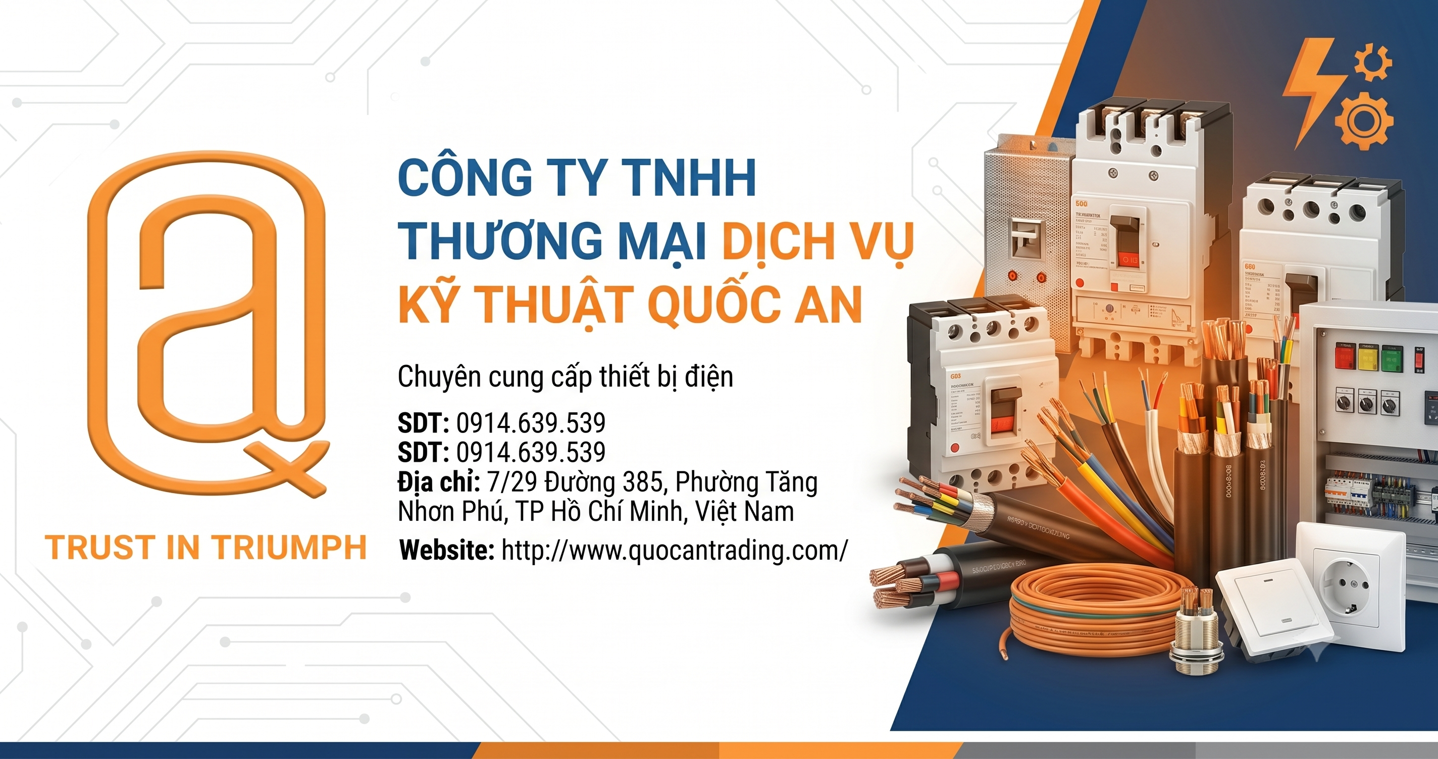 CÔNG TY TNHH THƯƠNG MẠI DỊCH VỤ KỸ THUẬT QUỐC AN
