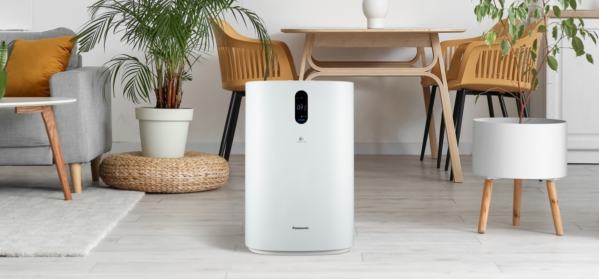 nanoe™ X và HEPA mạnh mẽ mang đến môi trường không khí sạch sẽ, trong lành